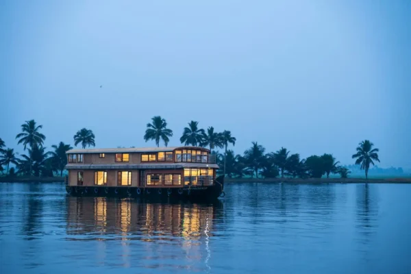 2 Bedroom Luxury Houseboat With Upper Deck In Alleppey