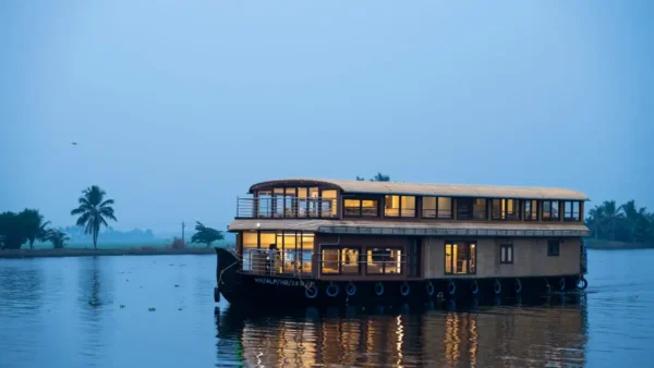 2 Bedroom Luxury Houseboat With Upper Deck In Alleppey