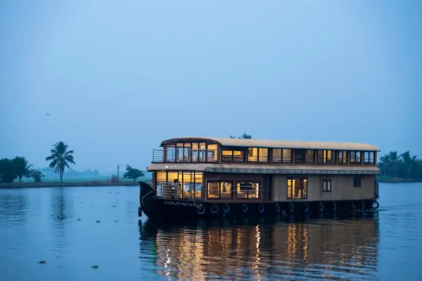 2 Bedroom Luxury Houseboat With Upper Deck In Alleppey