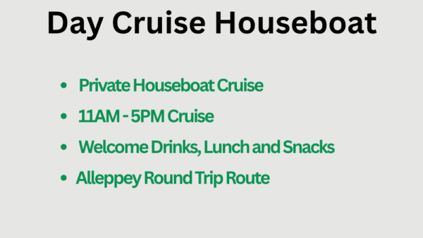 Alleppey Day Cruise Package